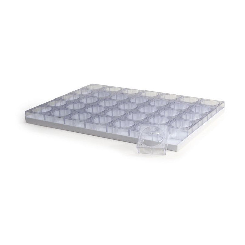 Teglia monoporzione gr.75 cuore pz.35 su teglia 60x40