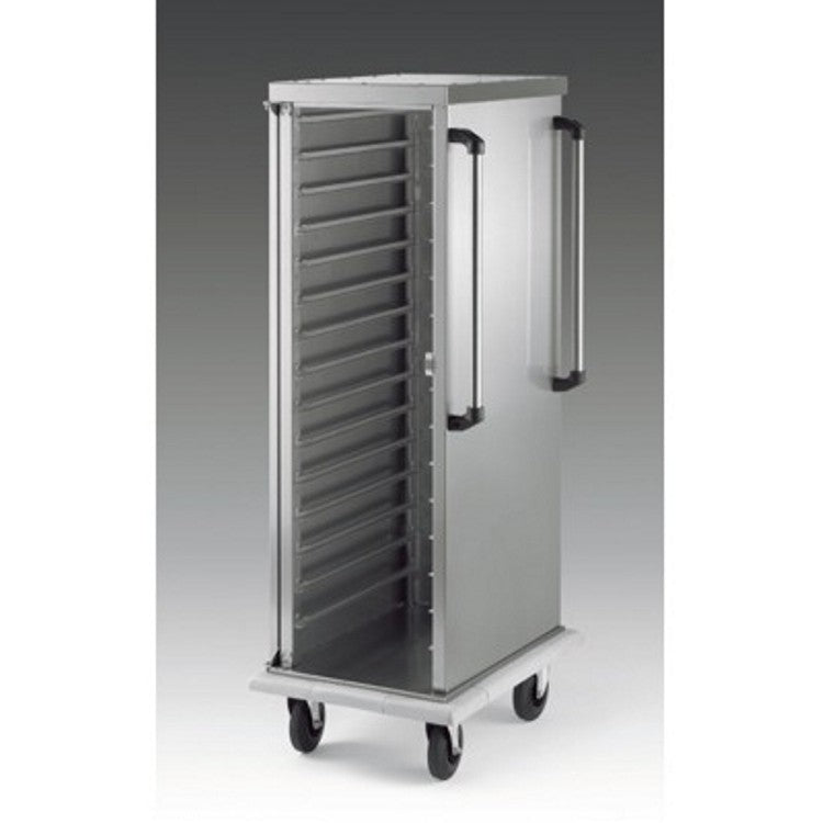 Carrello inox armadio teglie/vassoi cm.49x64x142h