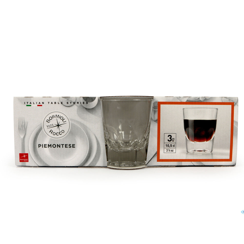 Bicchiere piemontese cl.10 bormioli rocco