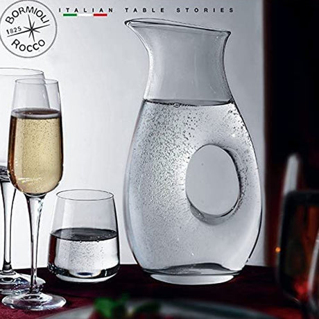 Caraffa aurum lt.1.5 in vetro soffiato bormioli rocco
