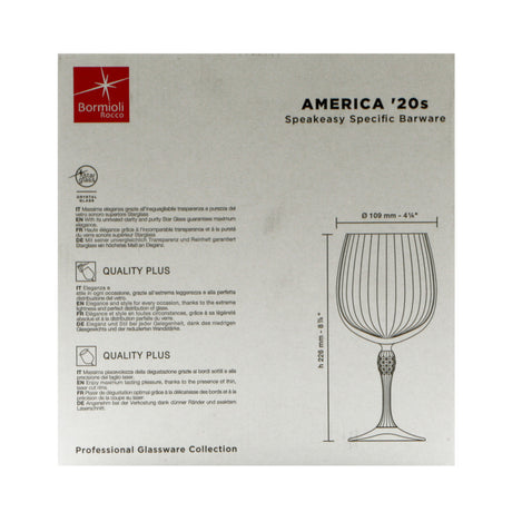 Calice america'20s gin tonic cl.74.5 bormioli rocco