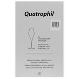Stolzle lausitz quatrophil calice flute champagne cl.29