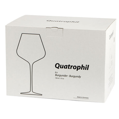STOLZLE LAUSITZ QUATROPHIL CALICE BURGUNDY CL.71