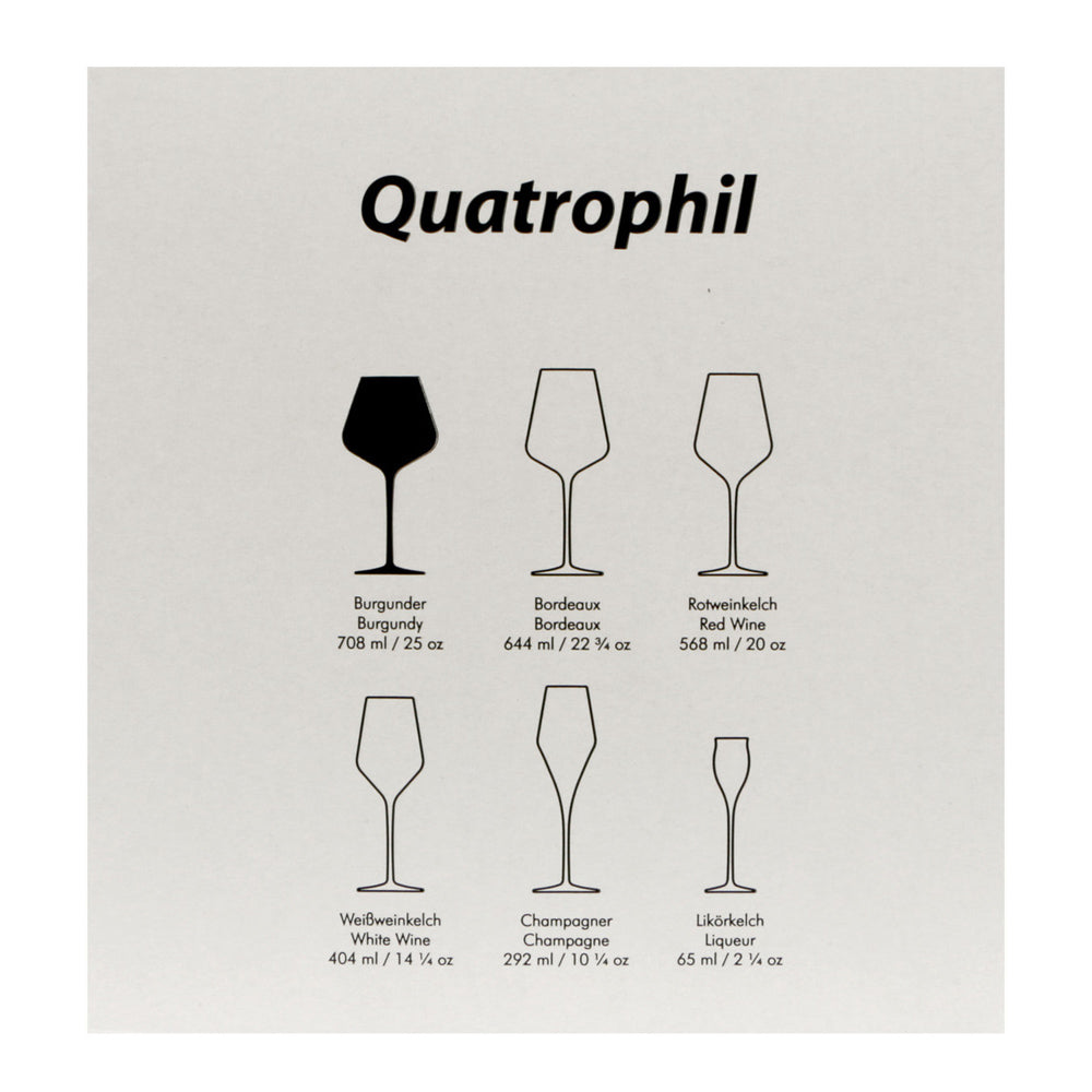 Stolzle lausitz quatrophil calice burgundy cl.71