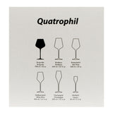 Stolzle lausitz quatrophil calice burgundy cl.71
