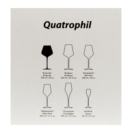 STOLZLE LAUSITZ QUATROPHIL CALICE BURGUNDY CL.71