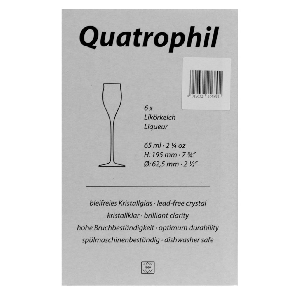 Stolzle lausitz quatrophil calice liquore cl.6.5