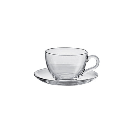 TAZZA CAPPUCCINO C/P VETRO BASIC CL.21.5 PASABACHE