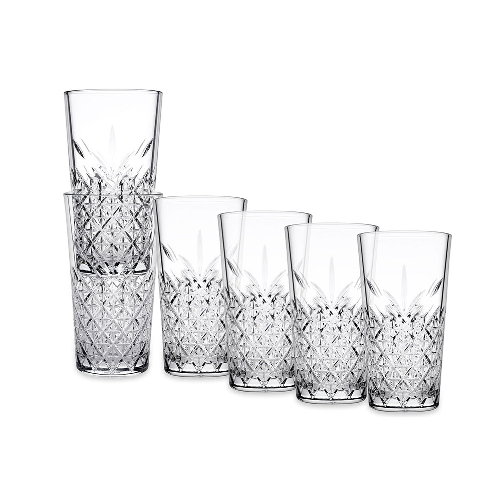 Bicchiere timeless impilabile long drink cl.36 pasabahce