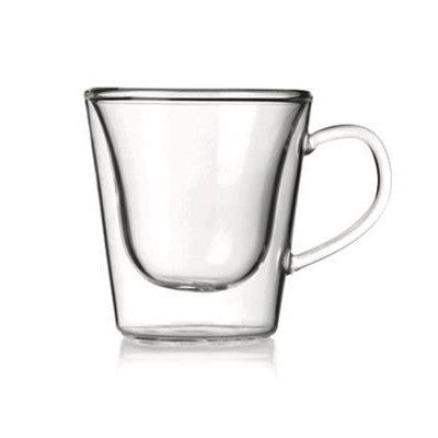 TAZZA CAPPUCCINO SENZA PIATTO VETRO DUOS TERMICA CL.29.5 BORMIOLI LUIGI