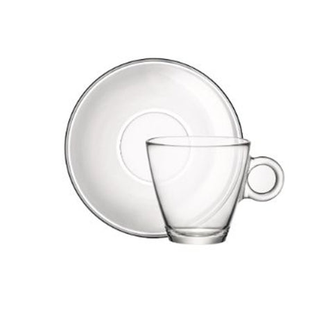TAZZA CAFFE' SENZA PIATTO VETRO EASY BAR CL.10 BORMIOLI ROCCO