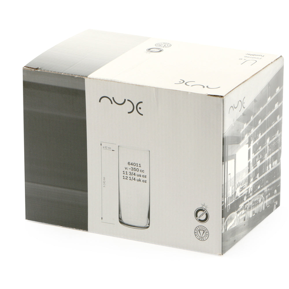 Bicchiere finesse cristallino cl.35 long drink nude