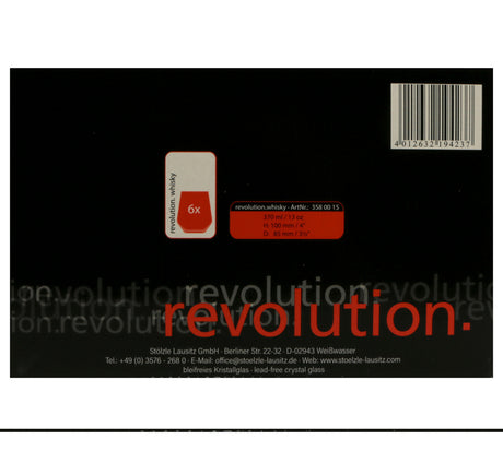 STOLZLE LAUSITZ REVOLUTION BICCHIERE ACQUA CL.37