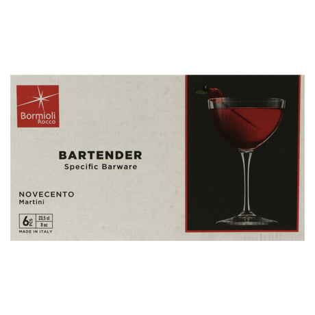 Coppa cocktail novecento bartender martini cl.23.5 bormioli rocco