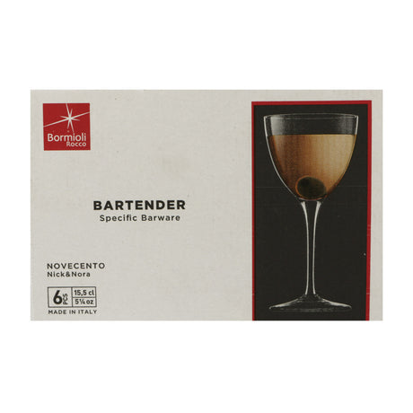 Calice bartender novecento nick & nora cl.15.5 bormioli rocco