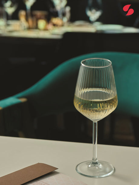 CALICE ALLEGRA FOCUS CL.35 VINO BIANCO EFFETTO OTTICO PASABAHCE
