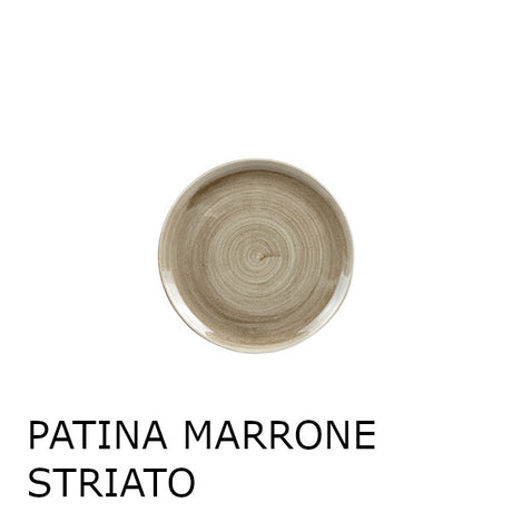 PIATTO DESSERT STONECAST CM.21.7 CORNFLOWER BLUE CHURCHILL