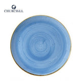 Piatto dessert stonecast cm.21,7 cornflower blue churchill