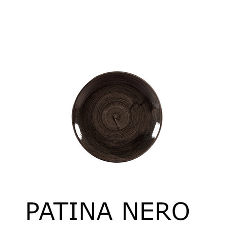 PIATTO PIANO STONECAST CM.28.8 CORNFLOWER BLUE CHURCHILL