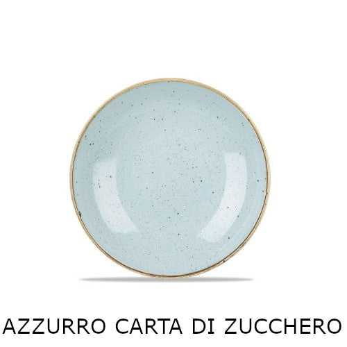 Piatto fondo stonecast cm.24.8 coup cornflower blue churchill