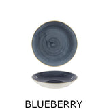 Piatto fondo stonecast cm.24.8 coup cornflower blue churchill