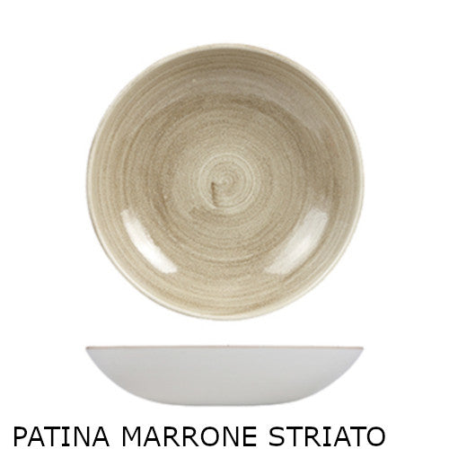 Piatto fondo stonecast cm.24.8 coup cornflower blue churchill