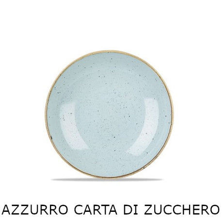 PIATTO FONDO STONECAST CM.18.2 COUP CORNFLOWER BLUE CHURCHILL