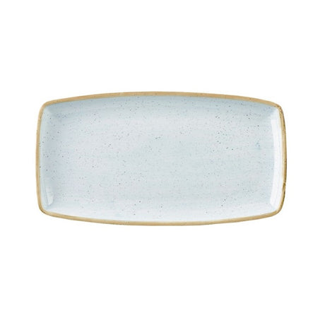 PIATTO RETTANGOLARE STONECAST CM.29.5X15 CORNFLOWER BLUE CHURCHILL