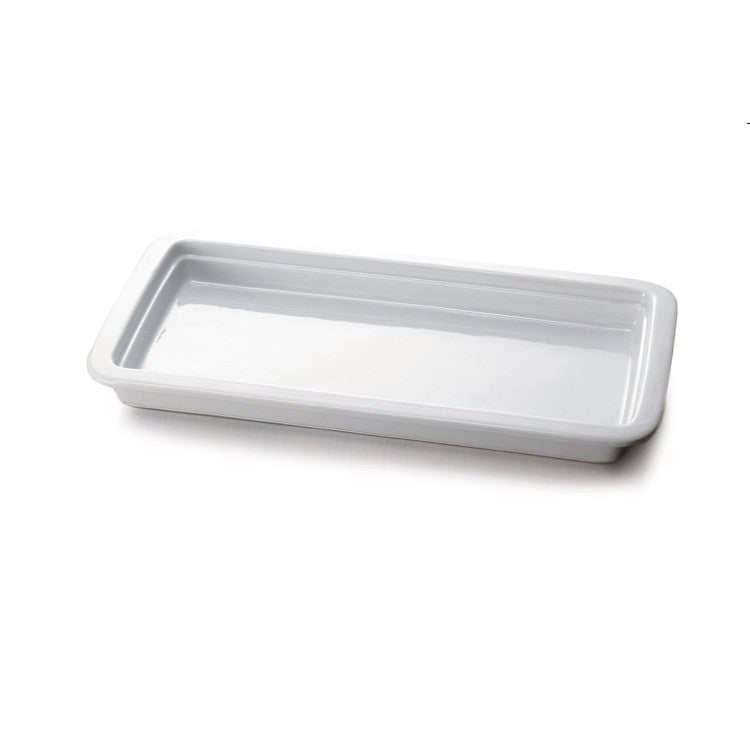 Pirofila rettangolare gastro 1/1 53x32 h.2 angoli arrotondati mps