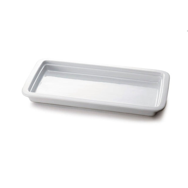 Pirofila rettangolare gastro 1/1 53x32 h.2 angoli arrotondati mps