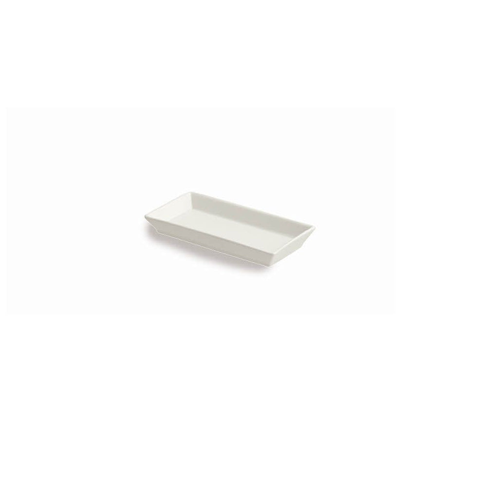 Mini party piatto rettangolare cm.13x6.6 tognana