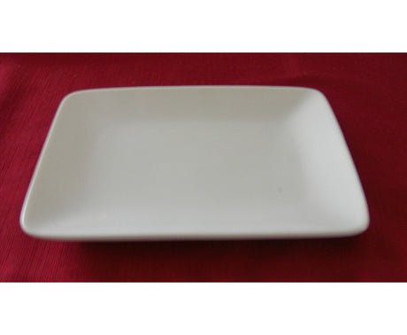 PIATTO DESSERT PLAZA CM.18X13.5 H.1.7 TOGNANA ***