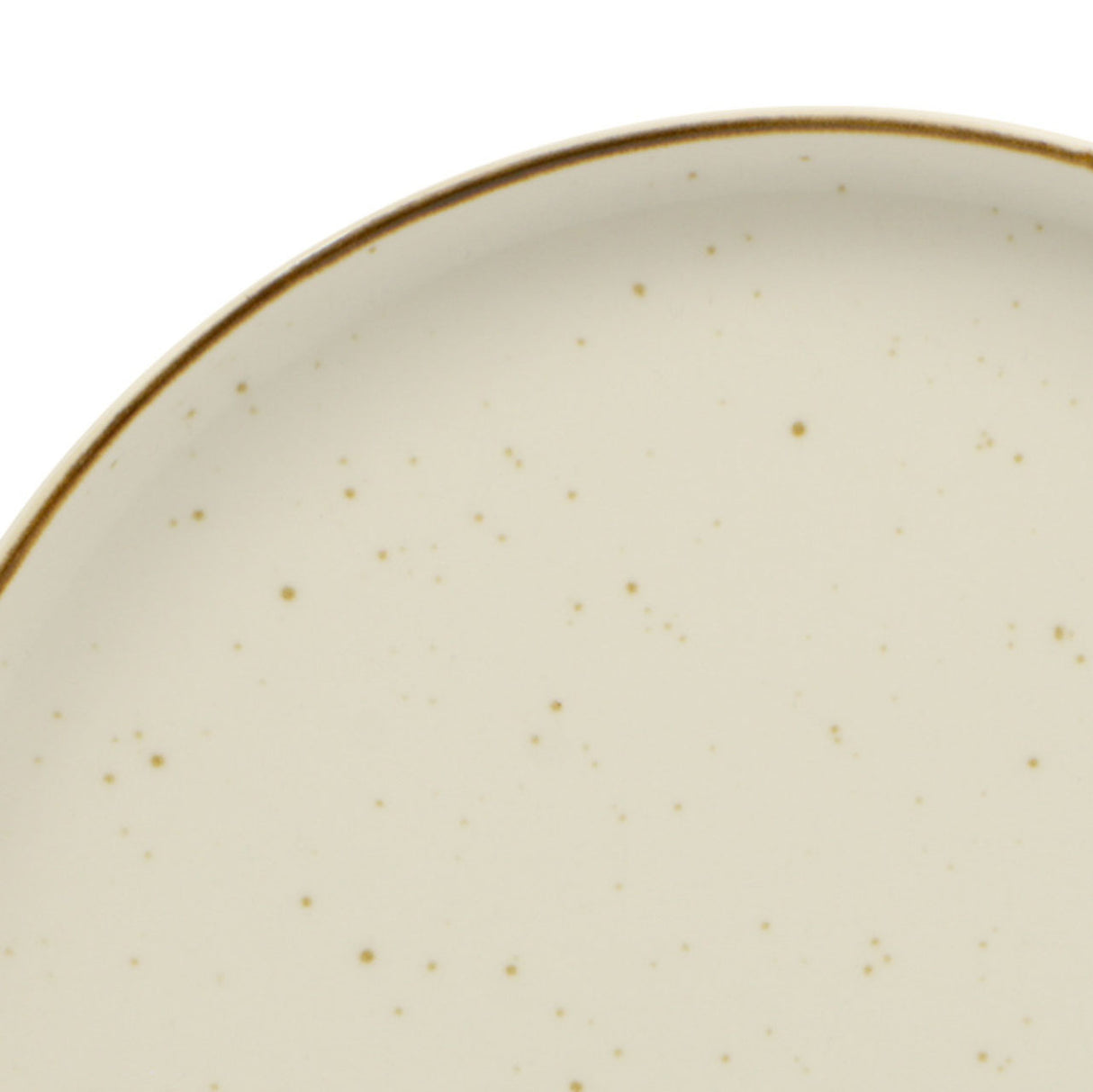 Piatto dessert kaden ø cm.20 barley cream sango