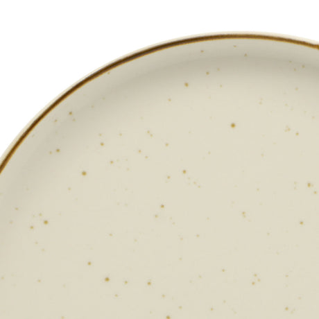PIATTO DESSERT KADEN Ø CM.20 BARLEY CREAM SANGO