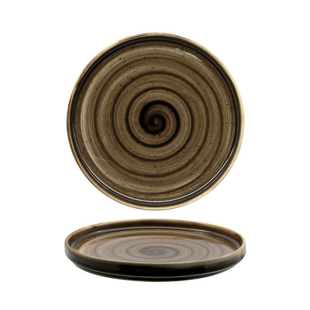 Piatto dessert kaden ø cm.20 woodland brown sango