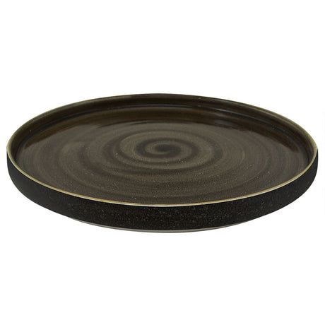 PIATTO DESSERT KADEN Ø CM.20 WOODLAND BROWN SANGO