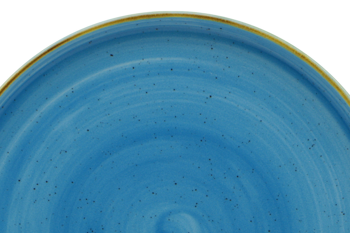 Piatto piano kaden ø cm.26 aqua blu sango
