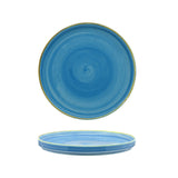 Piatto dessert kaden ø cm.20 aqua blu sango