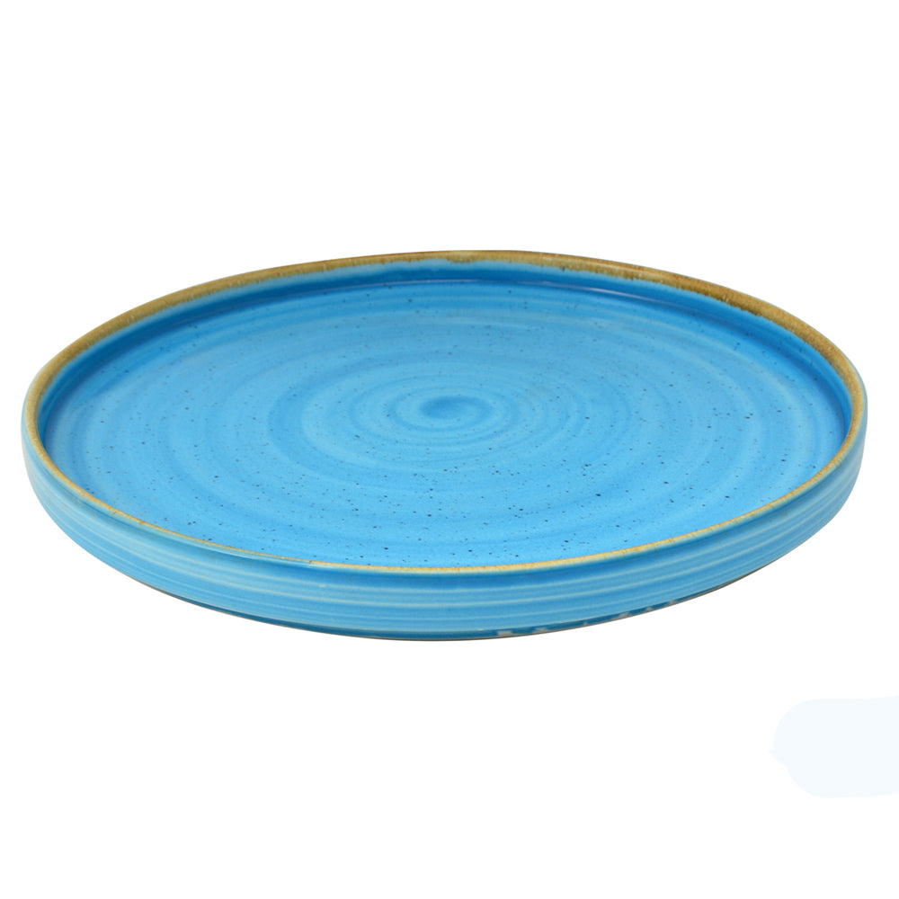 Piatto dessert kaden ø cm.20 aqua blu sango