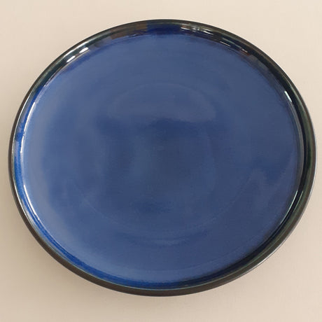 PIATTO PIANO MADEIRA CM.26.3 NORDIC NERO/BLU FENIXE