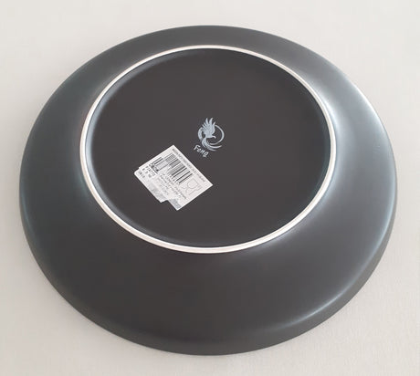 PIATTO PIANO MADEIRA CM.26.3 NORDIC NERO/BLU FENIXE
