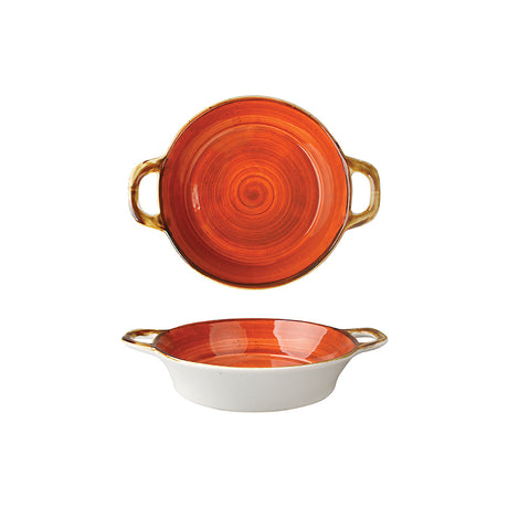 Just color tegamino due manici ø cm.15 rosso