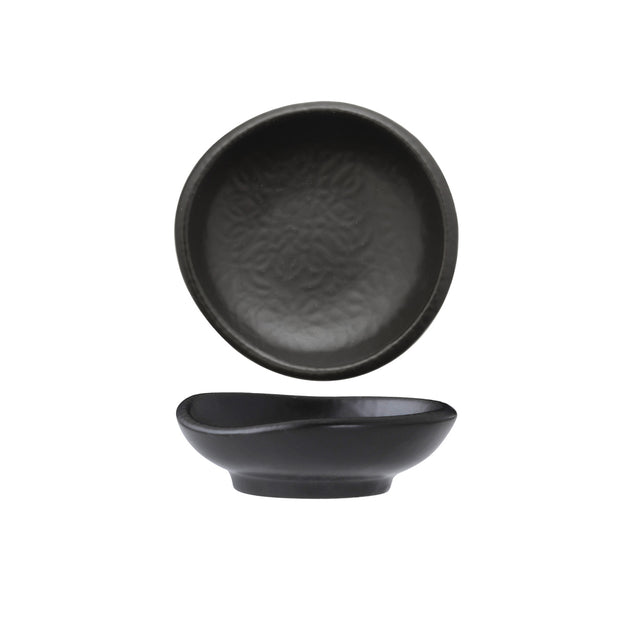 Coppetta tonda black matte ø cm.8 gural
