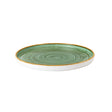 Piatto piano stonecast ø cm.26 chef's walled samphire green churchill