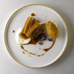 PIATTO PIANO STONECAST Ø CM.27.5 CHEF'S WALLED BARLEY CREAM CHURCHILL