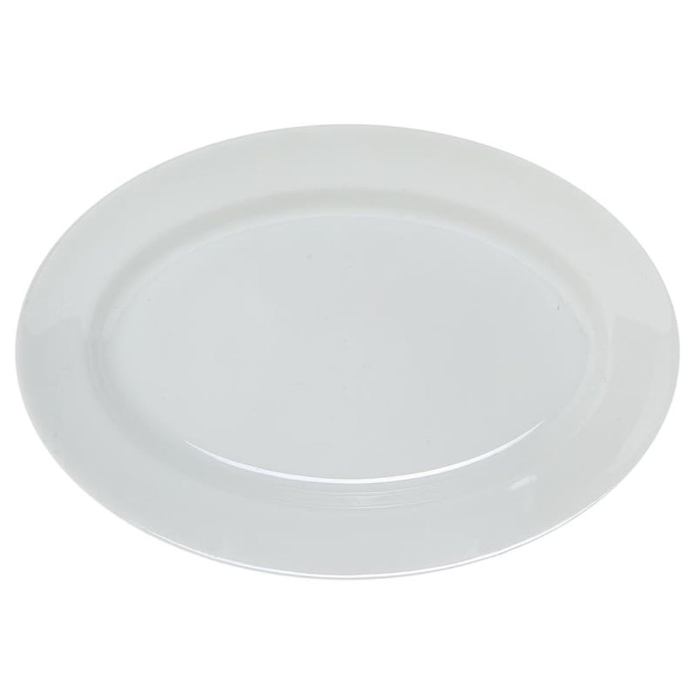 Ovale tivoli bianco cm.35x24,5 saturnia