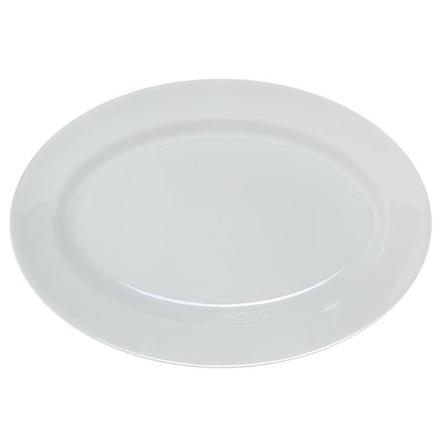 Ovale tivoli bianco cm.25x17 saturnia