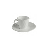 Tazza caffe' con piatto diamante cc.85 tognana ***