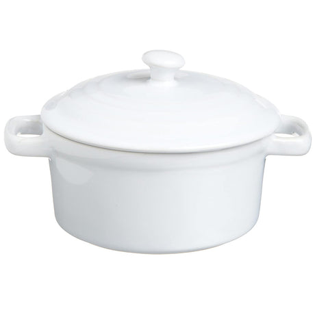 Mininova lory bianco forno cm.13 con manici tognana