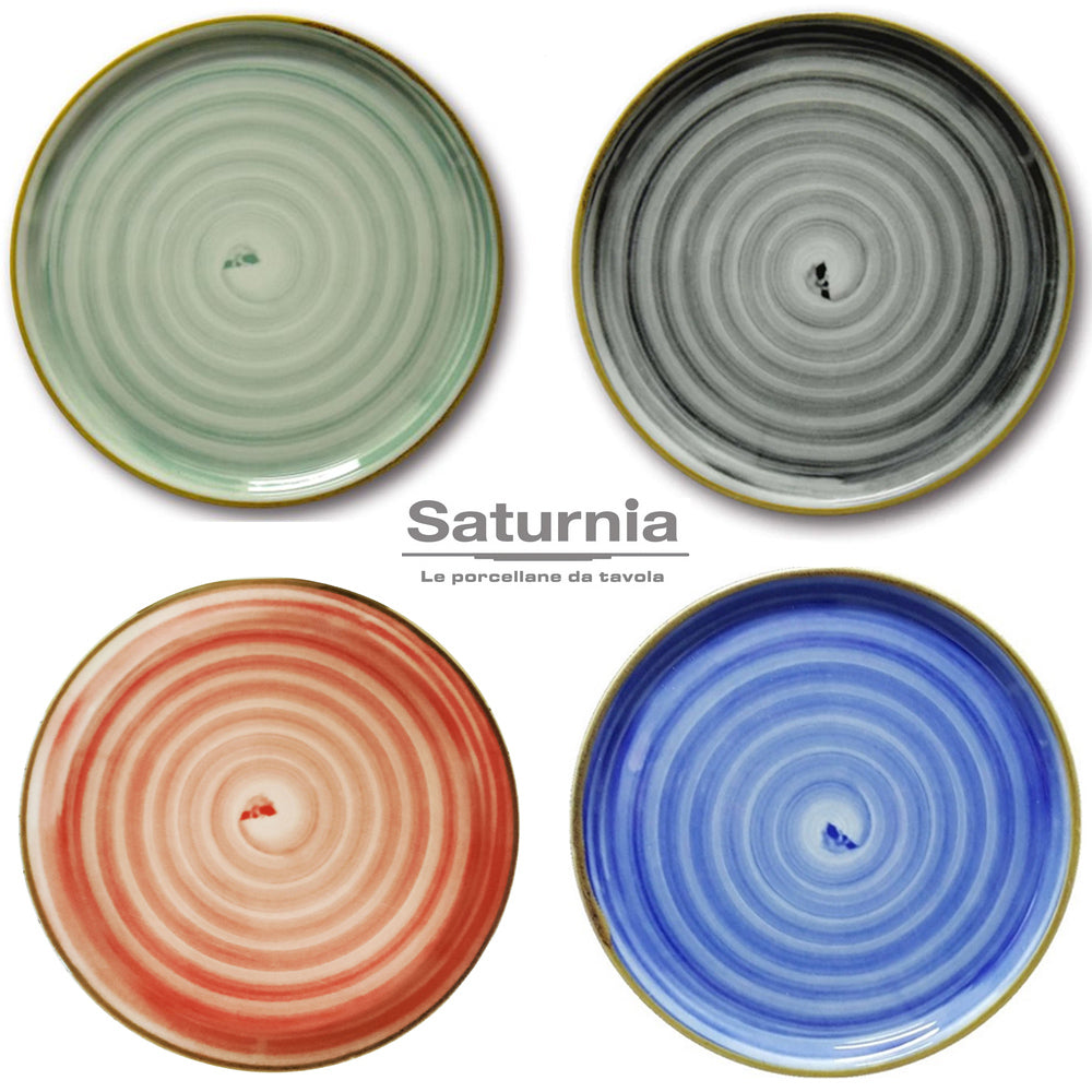 Piatto pizza circus cm.33 verde saturnia